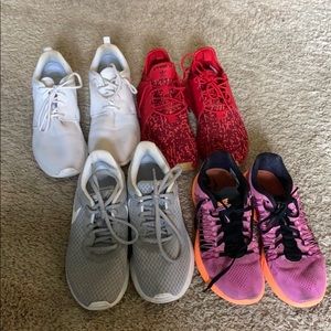 Nike + Adidas sneakers